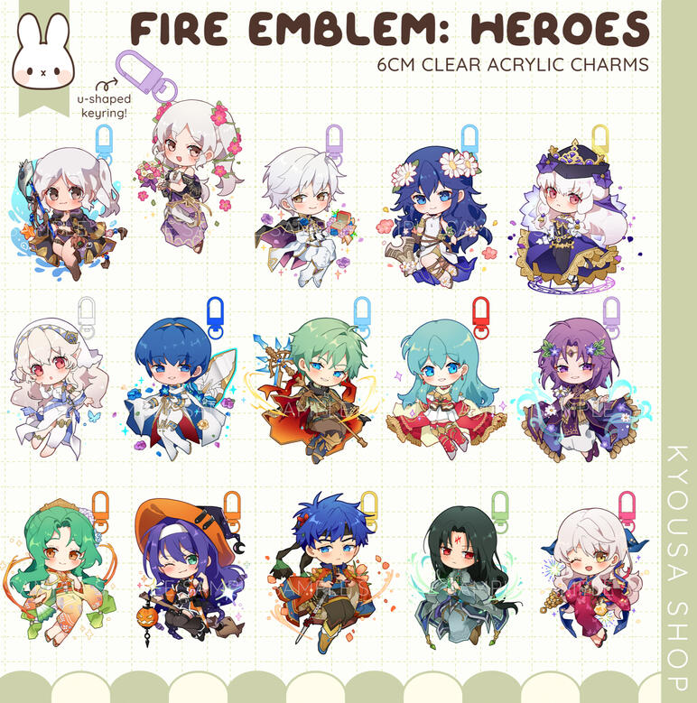 Fire Emblem: Heroes Charms