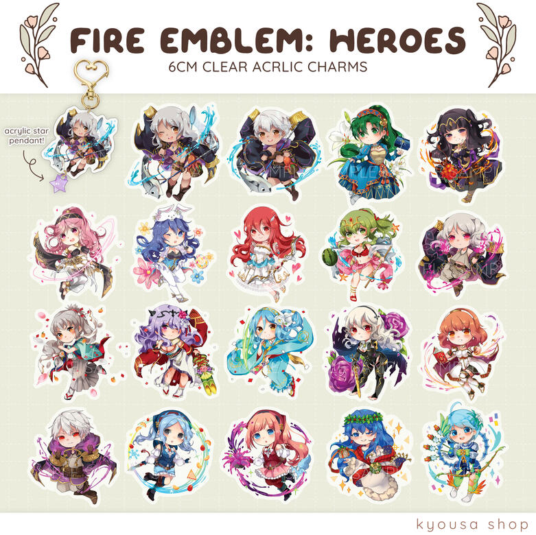 Fire Emblem: Heroes Charms