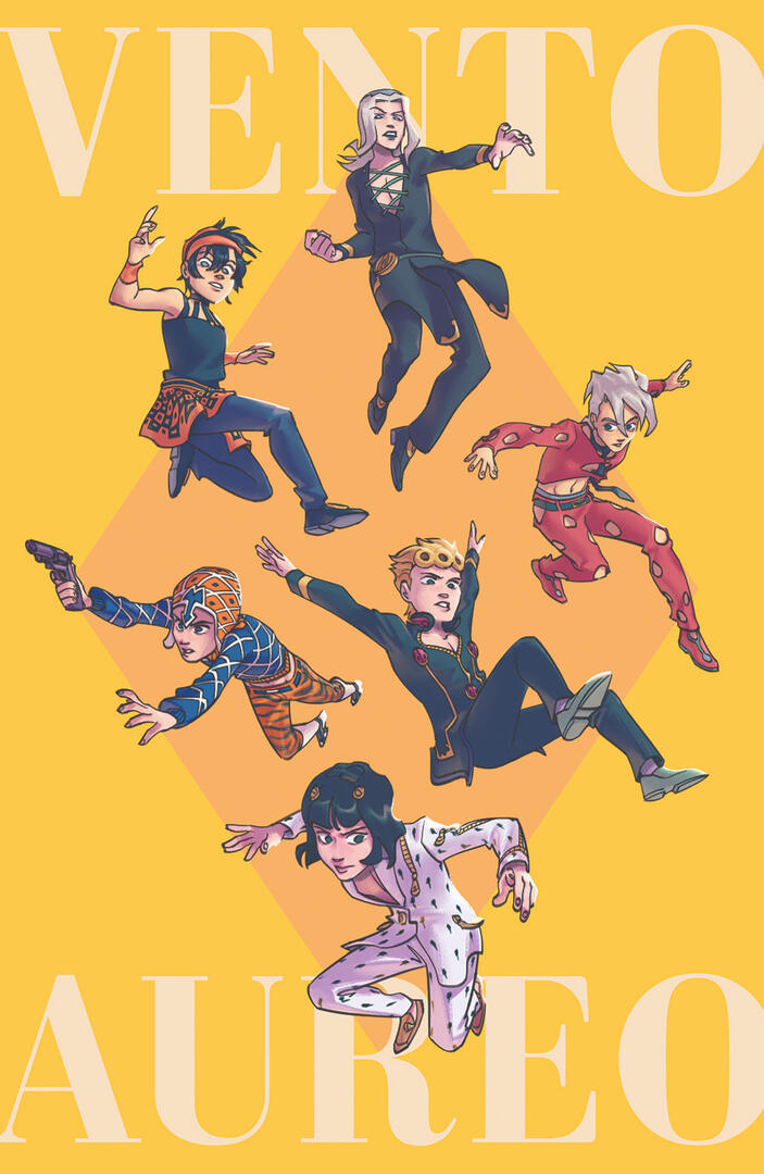 Jojo's Bizzare Adventure - 11"x17"