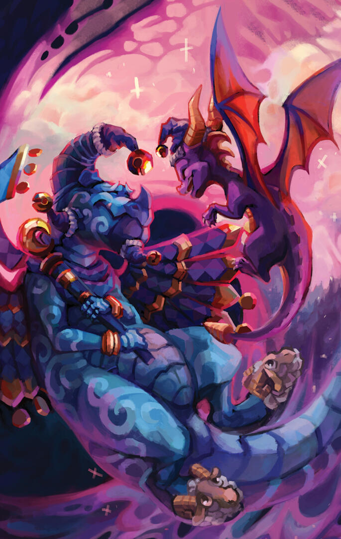 Spyro - 11"x17" and 6"x9"