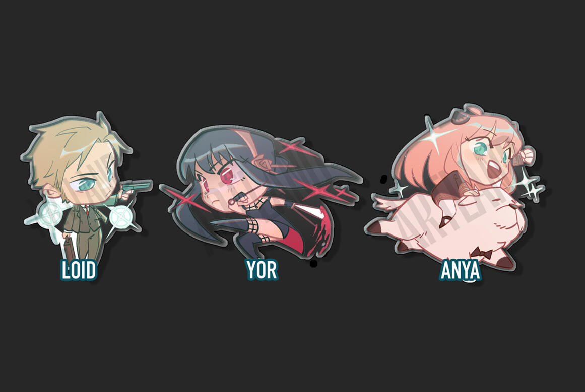 Spy x Family Charms