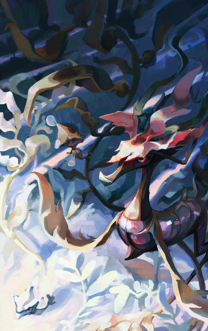 Dragalge - 11"x17" and 6"x9"