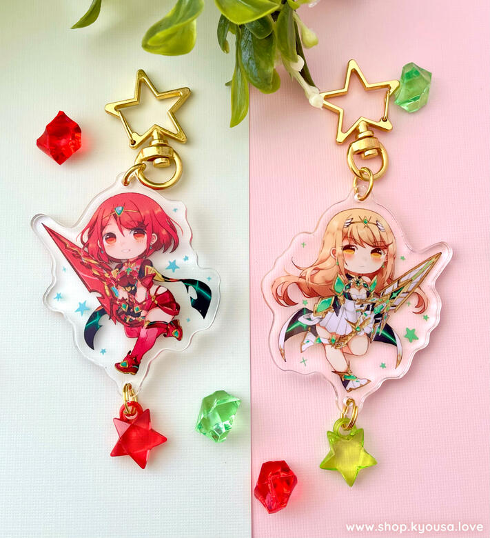 Pyra & Mythra Charms