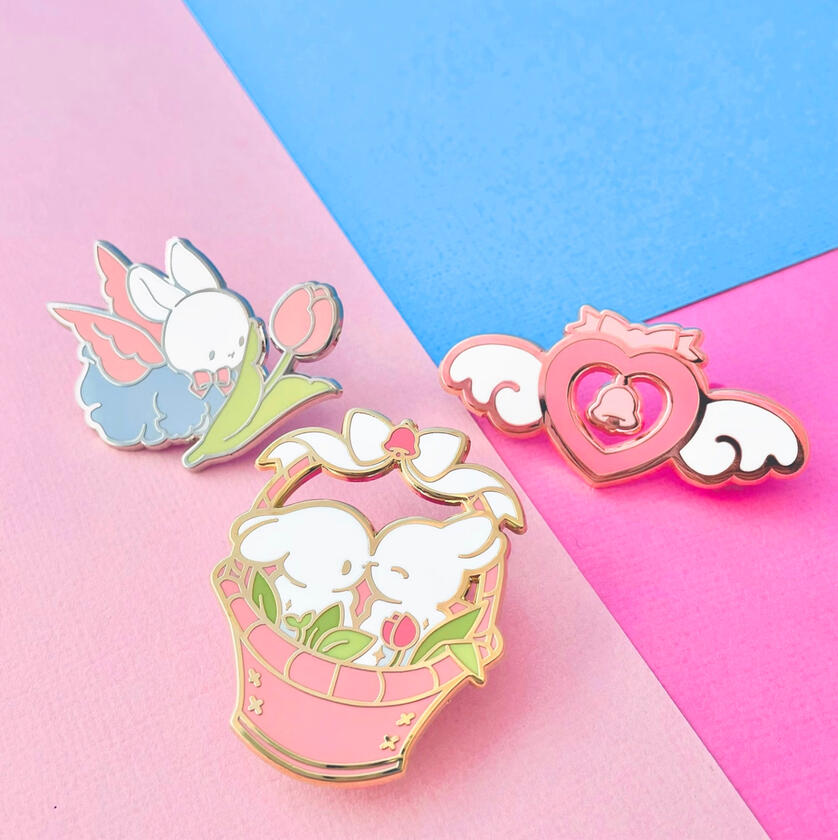 Love Forever: Enamel Pin Set