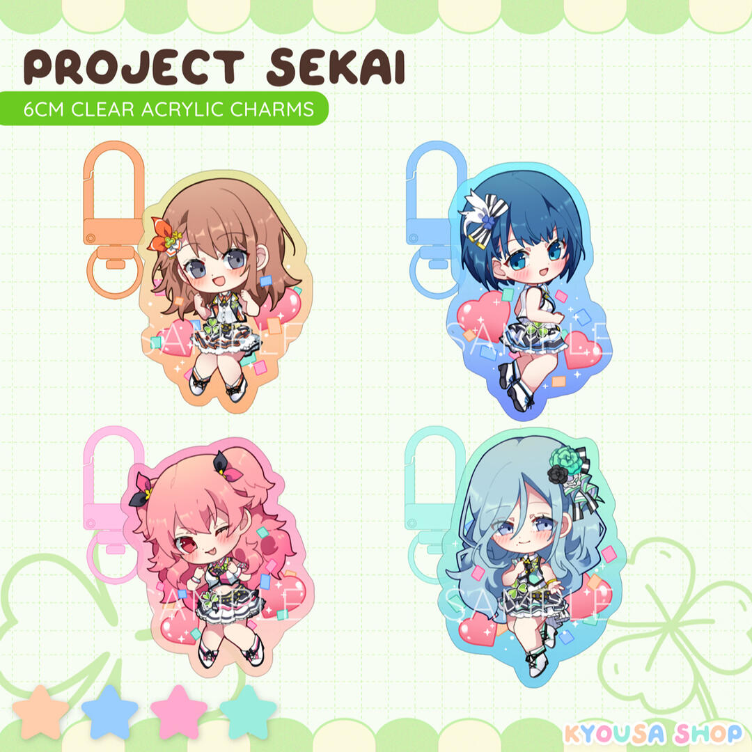 MORE MORE JUMP! Charms