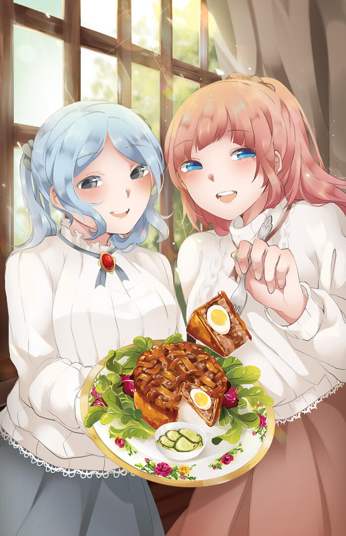 Flora & Felicia - 11"x17" and 6"x9"