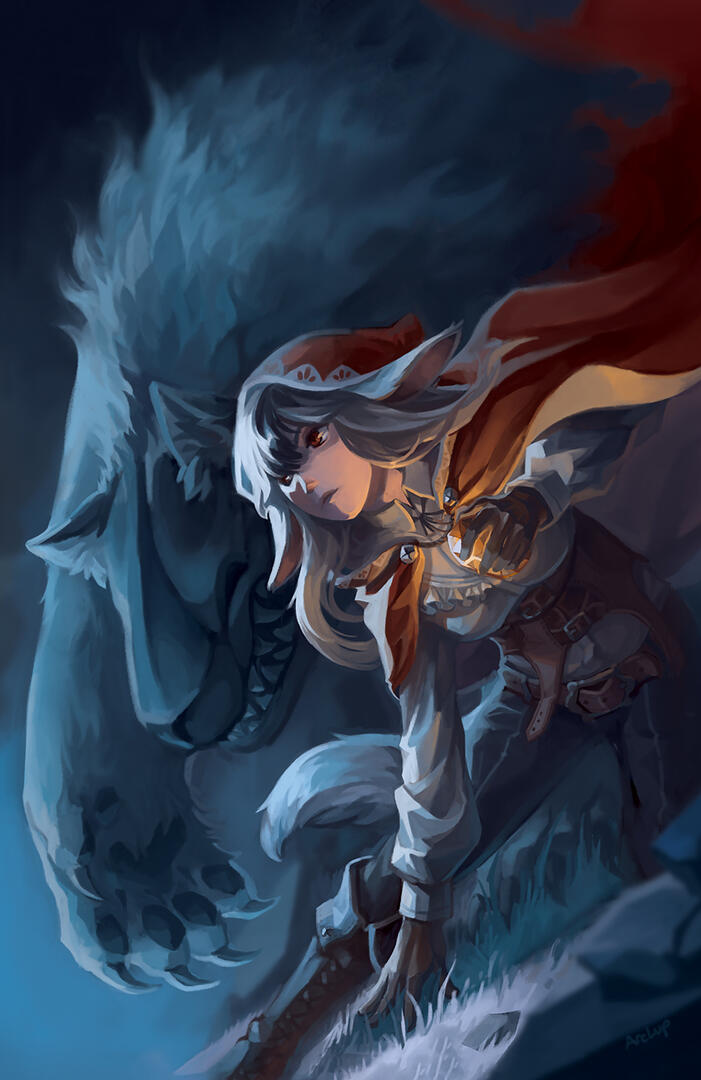 Velouria - 11"x17" and 6"x9"