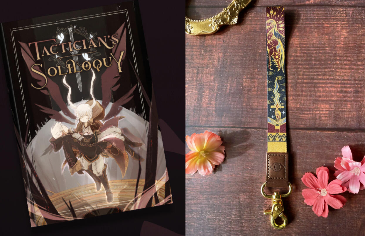 TACTICIAN'S SOLILOQUY &amp; GRIMA WRIST LANYARD