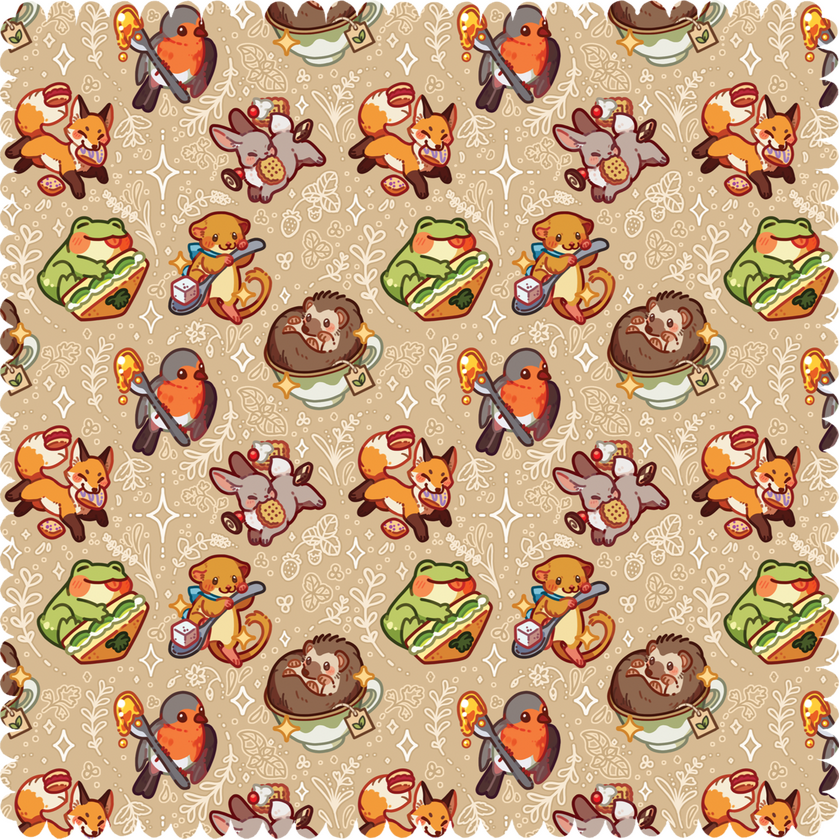 Tiny Tea Microfiber Cloth